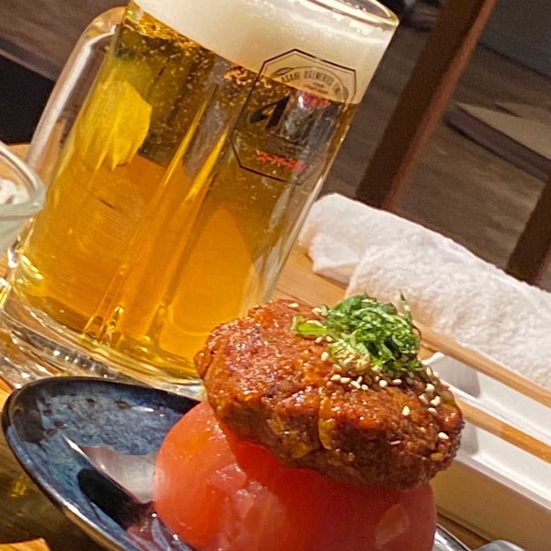 館林のほるもんやさん、えん  さんにて。
店内換気システムを徹底していて安心して楽しい時間を過ごせます!!もちろん美味しかった