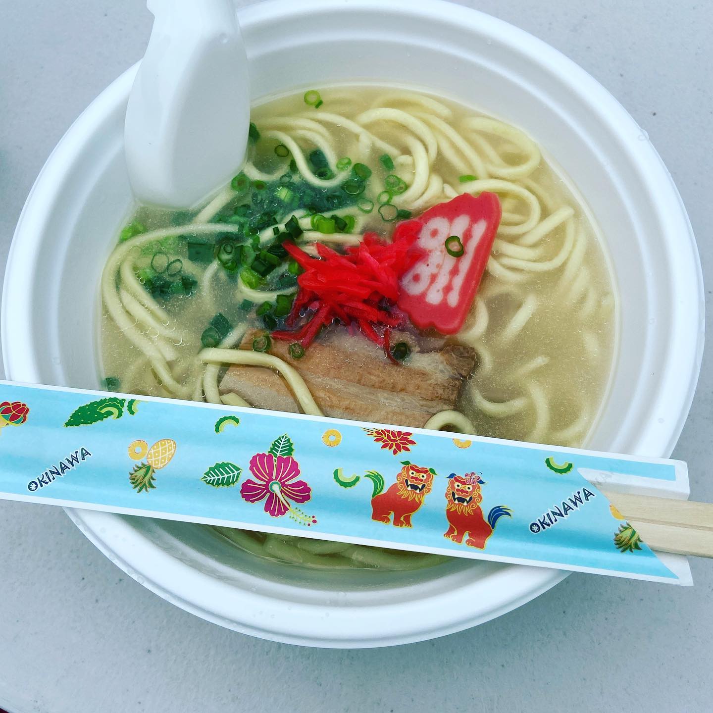 #＆Cafe
こないだイベントで沖縄そばを初めて食べたけど！美味しかった