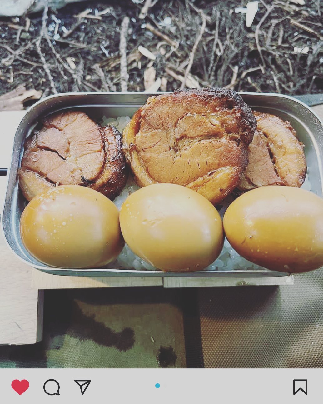 @ryoutakodaira 様
今日も今日とて
うちのチャーシューをｳﾏｯ (° ∀° ≡ ° д°) ｳﾏｯキャンプ飯に変身させていただいてます*゜