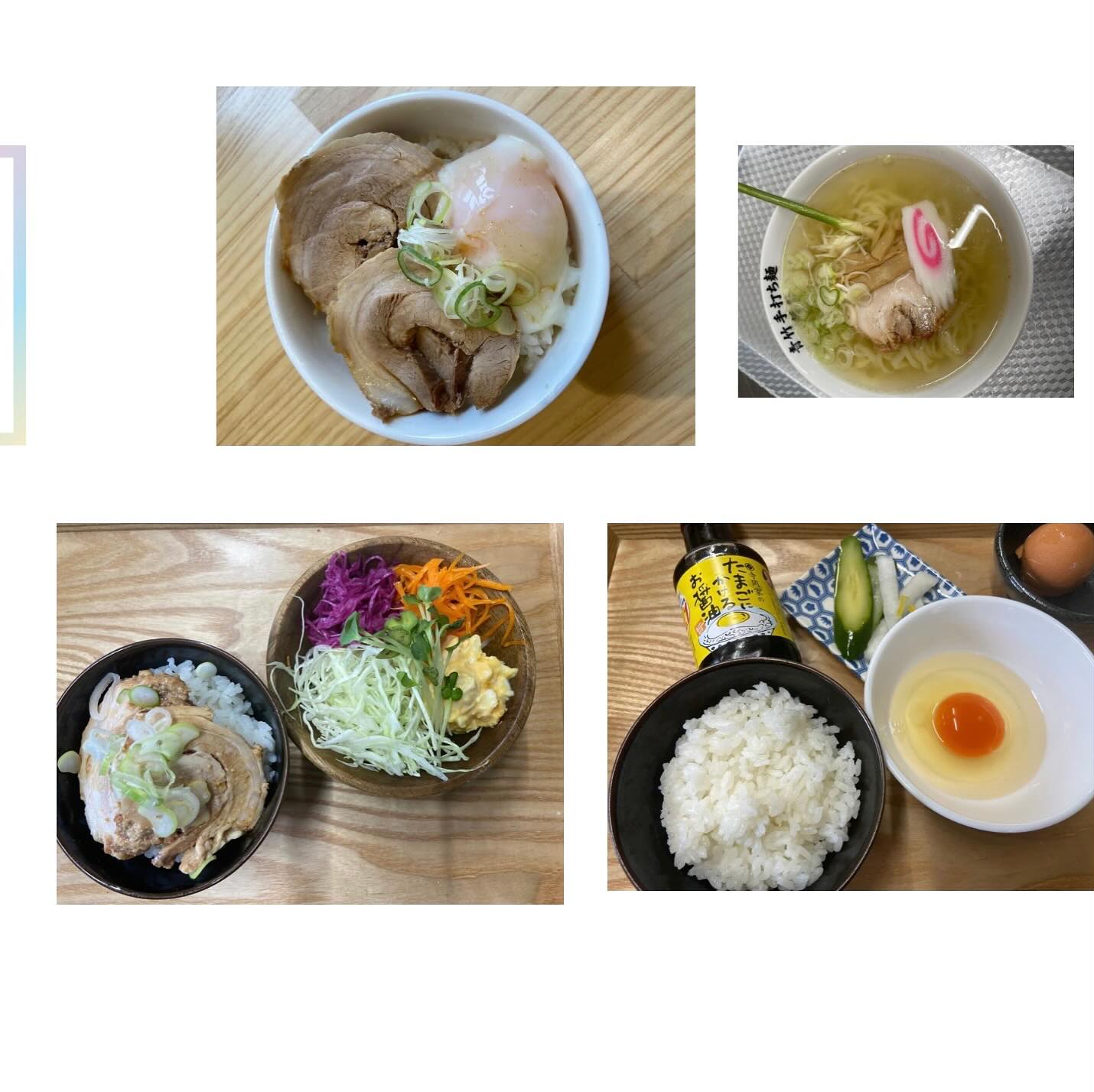 #塩レモンラーメン🍋  #塩レモンラーメン🍋                    
ランチセット始めました！
Aセット→ミニチャー丼ミニサラダ
Bセット→たまごかけごはんお新香
超お得なお値段でお客様に感謝の気持ちを込めました。
たまごは地産地消、佐野、石川さんちのたまごを使用しています。