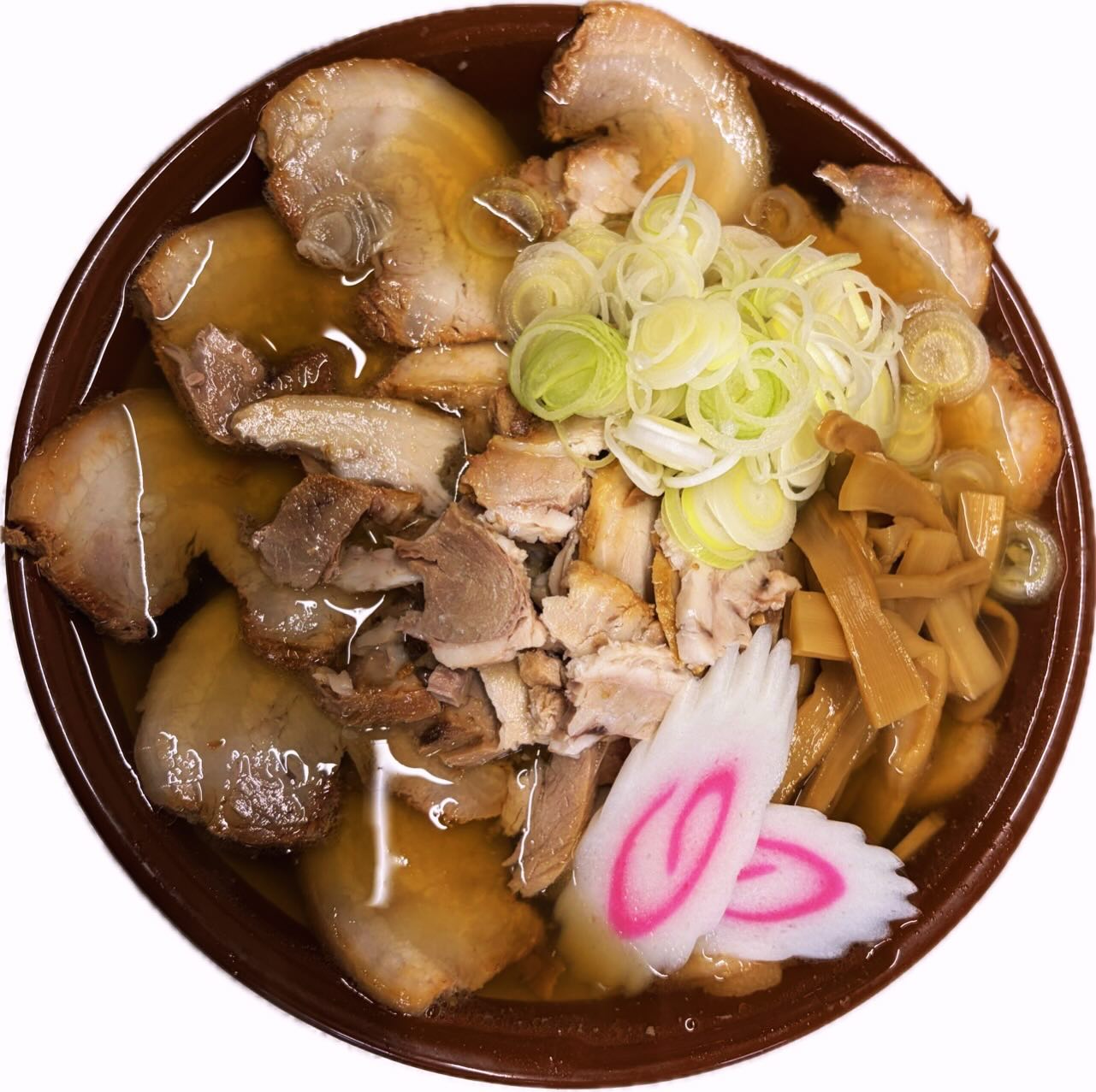 佐野駅近3分、年間1万杯作る元祖レモンラーメン

1日1食 限定  すり鉢鬼チャーシュー麺 
麺は3玉  チャーシュー10枚 チャーシューはじっこ250ｇ
メンマ 薬味ネギ盛モリ なると2枚
⁡
  #塩レモンラーメン🍋